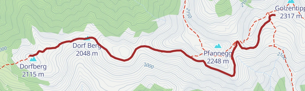Route map: Bergwiesentrail Nr. 158